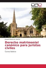 Cover von Derecho matrimonial canónico para juristas civiles