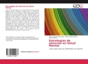 Cover von Estrategias de atención en Salud Mental