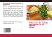 Cover von Valoración del estado nutricional de los niños y niñas