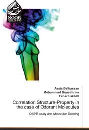 Cover von Correlation Structure-Property in the case of Odorant Molecules