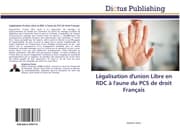 Cover von Légalisation d'union Libre en RDC à l'aune du PCS de droit Français