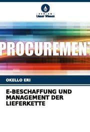 Cover von E-BESCHAFFUNG UND MANAGEMENT DER LIEFERKETTE