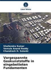 Cover von Vorgespannte Geokunststoffe in eingebetteten Fundamenten