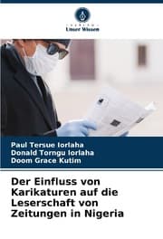 Cover von Der Einfluss von Karikaturen auf die Leserschaft von Zeitungen in Nigeria