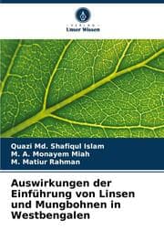 Cover von Auswirkungen der Einführung von Linsen und Mungbohnen in Westbengalen