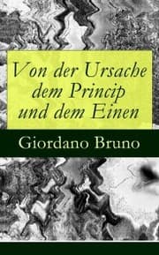 Cover von Von der Ursache dem Princip und dem Einen