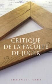 Cover von Critique de la faculté de juger