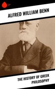 Cover von The History of Greek Philosophy