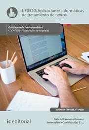 Cover von Aplicaciones Informáticas de tratamiento de textos. ADGN0108