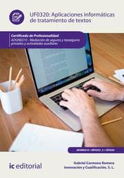 Cover von Aplicaciones informáticas de tratamiento de textos. ADGN0210