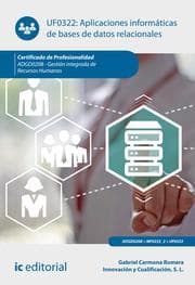 Cover von Aplicaciones informáticas de bases de datos relacionales. ADGD0208