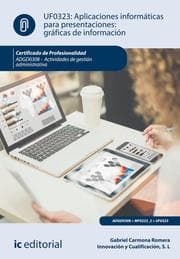 Cover von Aplicaciones informáticas para presentaciones: gráficas de información. ADGD0308