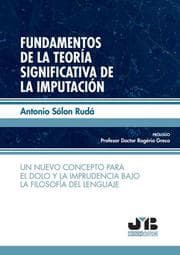 Cover von Fundamentos de la teoría significativa de la imputación