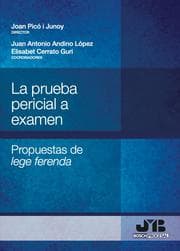 Cover von La prueba pericial a examen