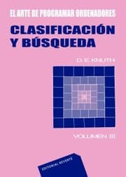 Cover von El arte de programar ordenadores. Clasificación y búsqueda