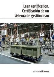 Cover von Lean certification. Certificación de un sistema de gestión lean