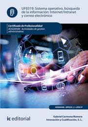 Cover von Sistema operativo, búsqueda de información: Internet/Intranet y correo electrónico. ADGD0308