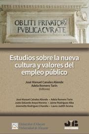 Cover von Estudios sobre la nueva cultura y valores del empleo público