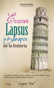 Cover von Errores, lapsus y gazapos de la historia