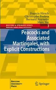 Cover von Peacocks and associated martingales, with explicit constructions
