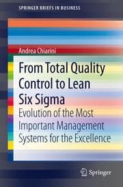 Cover von From Total Quality Control to Lean Six Sigma