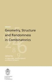 Cover von Geometry, Structure and Randomness in Combinatorics