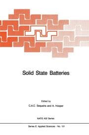 Cover von Solid State Batteries
