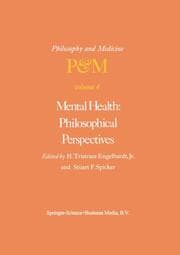 Cover von Mental Health: Philosophical Perspectives