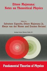 Cover von Ettore Majorana: Notes on Theoretical Physics
