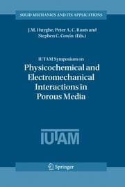 Cover von IUTAM Symposium on Physicochemical and Electromechanical, Interactions in Porous Media