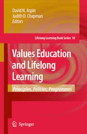 Cover von Values Education and Lifelong Learning