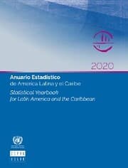 Cover von Statistical Yearbook for Latin America and the Caribbean 2020/Anuario Estadístico de América Latina y el Caribe 2020