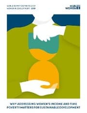 Cover von World Survey on the Role of Women in Development 2019