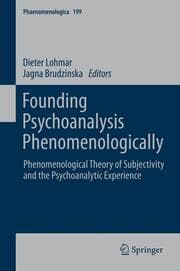 Cover von Founding Psychoanalysis Phenomenologically