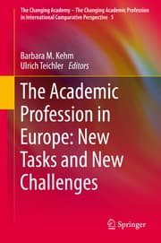 Cover von The Academic Profession in Europe