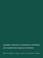 Cover von Vegetation dynamics in grasslans, heathlands and mediterranean ligneous formations