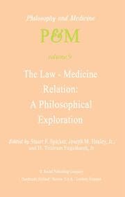 Cover von The Law-Medicine Relation: A Philosophical Exploration