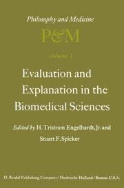 Cover von Evaluation and Explanation in the Biomedical Sciences