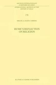 Cover von Humes Reflection on Religion