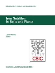 Cover von Iron Nutrition in Soils and Plants