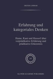 Cover von Erfahrung und Kategoriales Denken