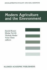 Cover von Modern Agriculture and the Environment