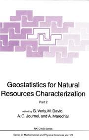 Cover von Geostatistics for Natural Resources Characterization