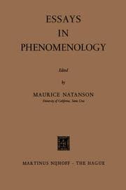 Cover von Essays in Phenomenology