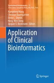 Cover von Application of Clinical Bioinformatics