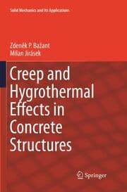 Cover von Creep and Hygrothermal Effects in Concrete Structures