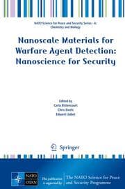 Cover von Nanoscale Materials for Warfare Agent Detection: Nanoscience for Security