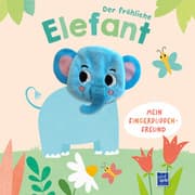 Cover von Der fröhliche Elefant (Mein Fingerpuppen-Freund)