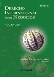 Cover von Derecho internacional de los negocios Tomo II