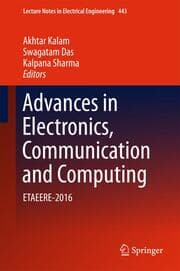 Cover von Advances in Electronics, Communication and Computing